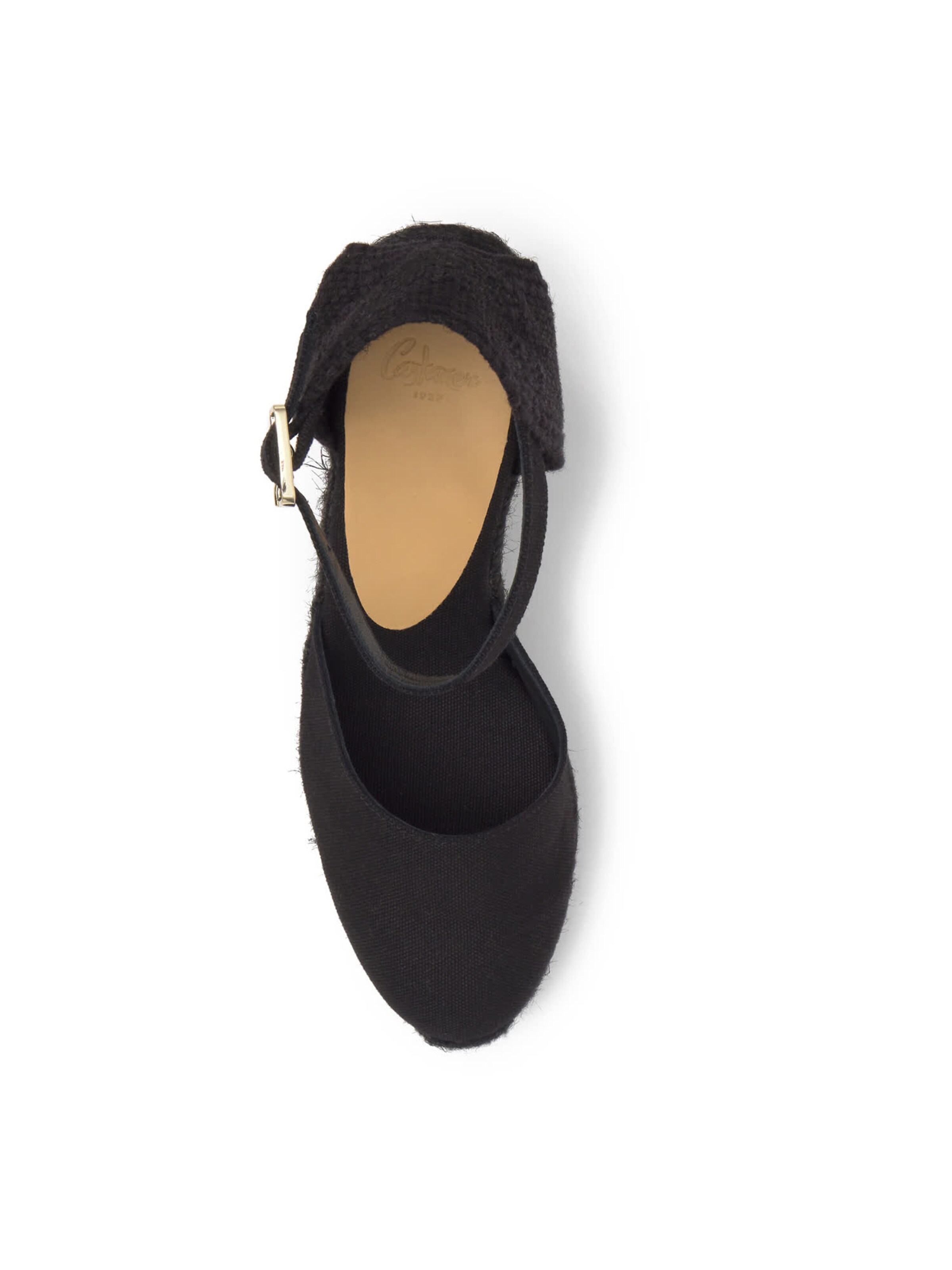 Castañer Espadrilles 'Carol' - fekete