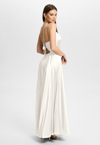 HEY KYLA Evening Dress in White