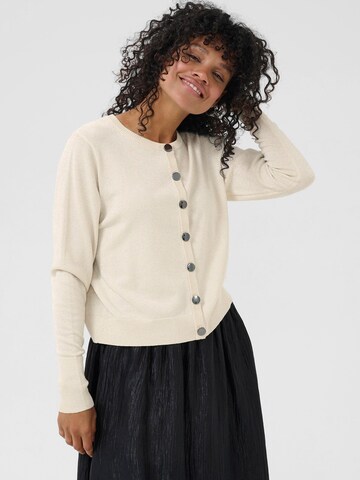 Kaffe - Cárdigan 'KAregina' en beige: frente