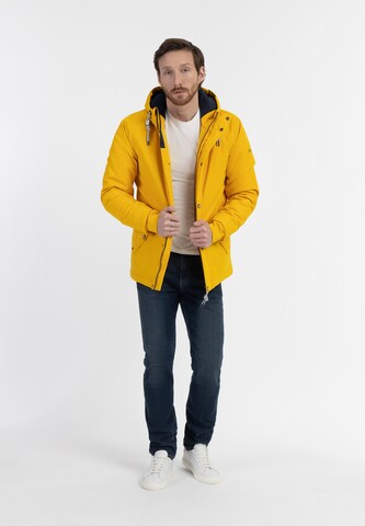 Schmuddelwedda Weatherproof jacket 'Yepa' in Yellow