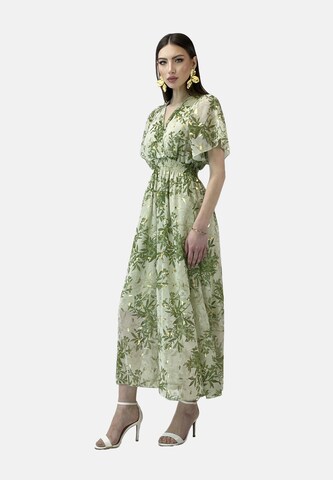 Robe d’été Elara en vert