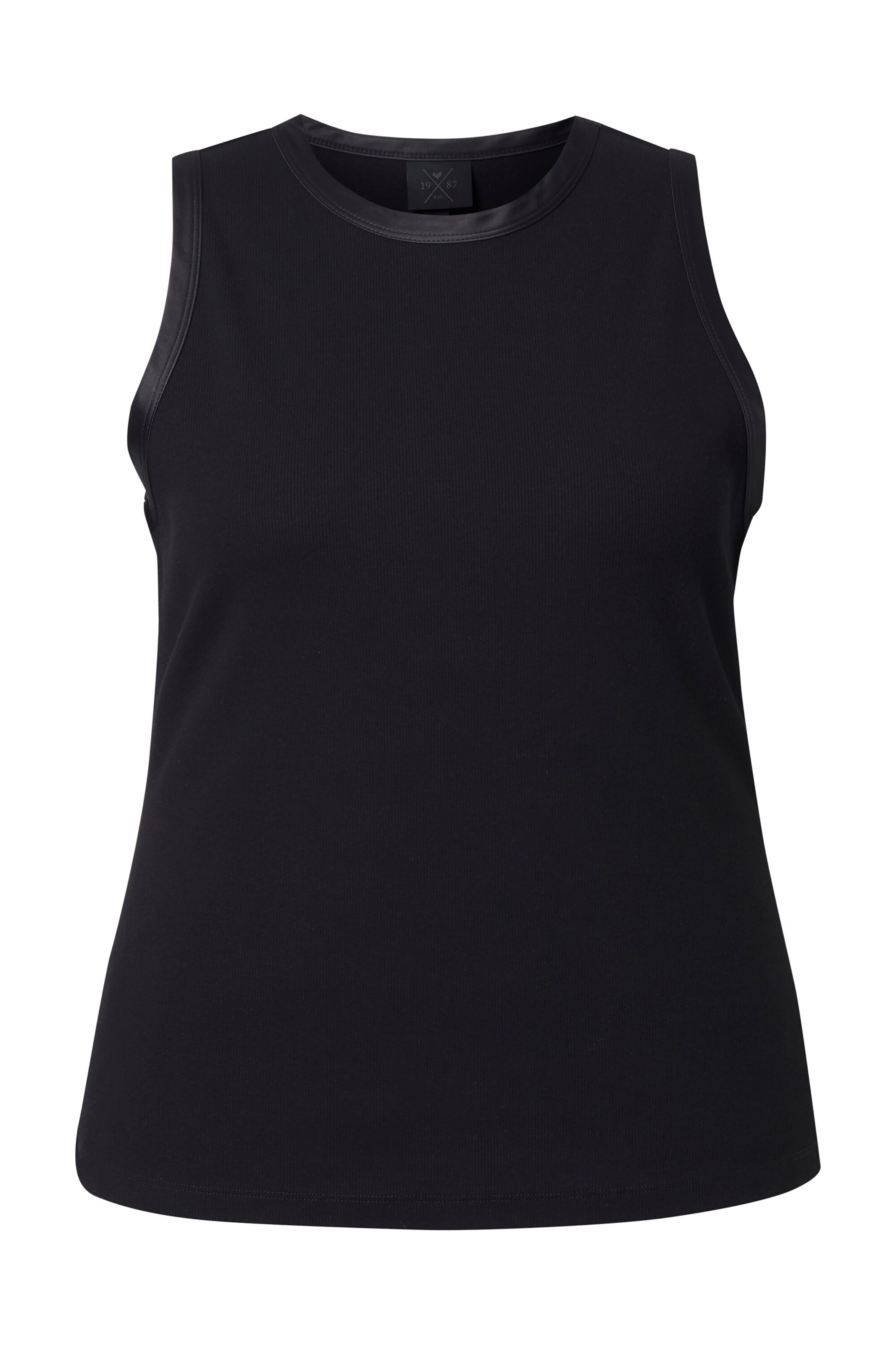 Ulla Popken Top in schwarz, Produktansicht