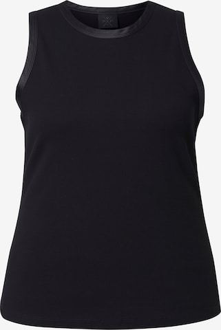 Ulla Popken Top in Black: front
