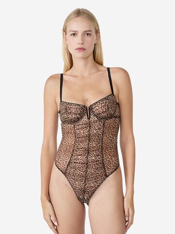 Body 'Gamme' di ETAM in marrone: frontale