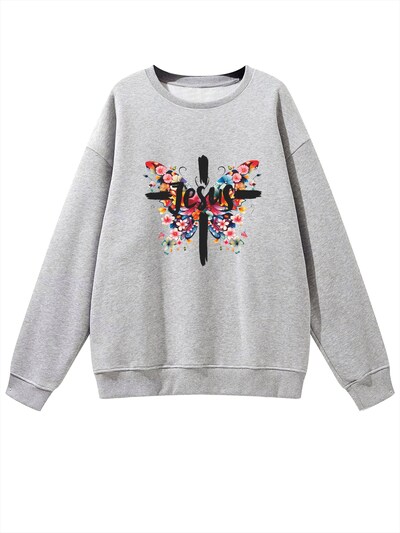 GORHEY Sweatshirt‌ in grau, Produktansicht
