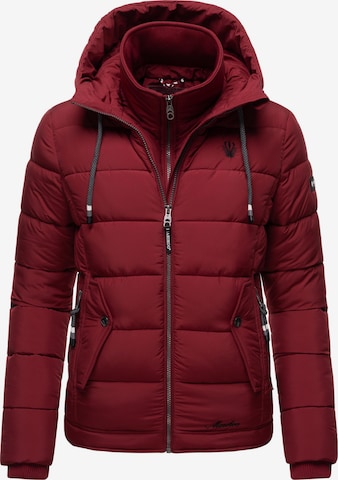 Veste d’hiver 'Taisaa' MARIKOO en rouge : devant