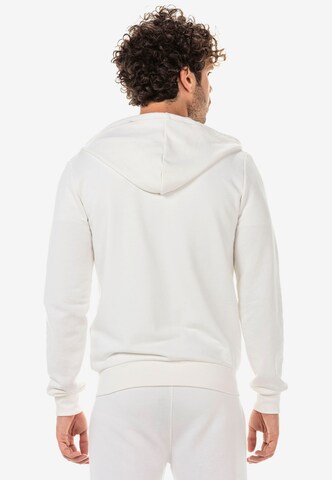 Redbridge Zip-Up Hoodie 'New Haven' in Beige