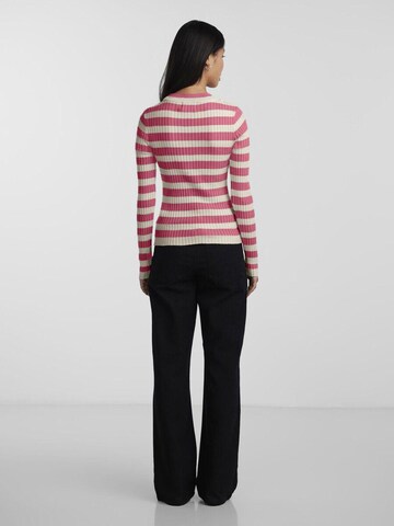 PIECES Pullover 'Crista' in Pink