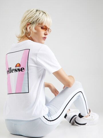 ELLESSE T-Shirt 'Juentos' in Weiß: Vorderseite