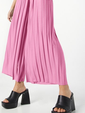 ABOUT YOU Wide Leg Hose 'Caren' in Pink