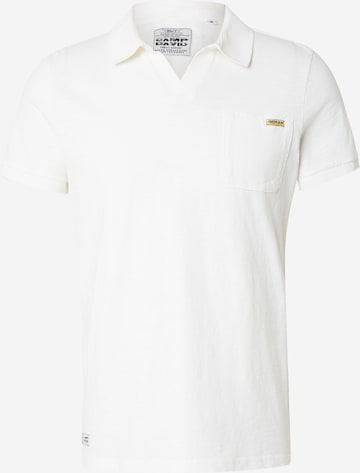 CAMP DAVID Paita 'Dune Crusher' värissä valkoinen: etupuoli