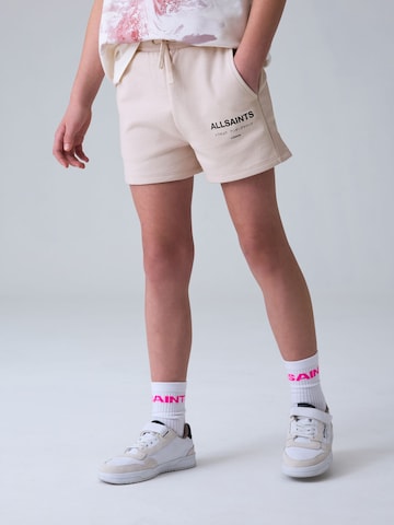smALLSAINTS Regular Broek in Beige: voorkant
