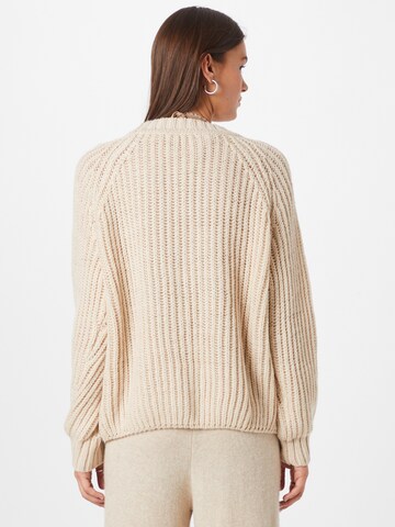 ABOUT YOU Knit Cardigan 'Lina' in Beige