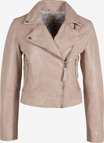 Gipsy Between-Season Jacket in Beige: front