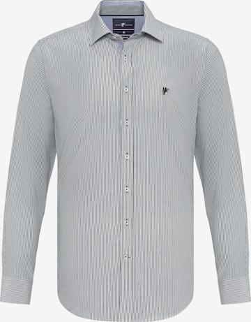 DENIM CULTURE Button Up Shirt 'Dexter' in Black: front