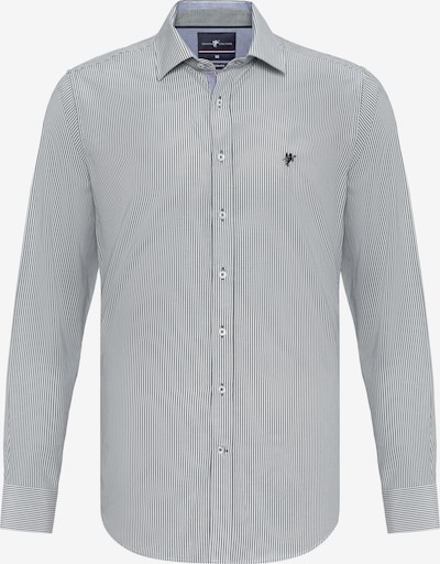 DENIM CULTURE Chemise 'Dexter' en noir / blanc, Vue avec produit