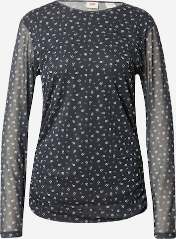 LEVI'S ® T-shirt 'Jewel Mesh Top' i blå: framsida