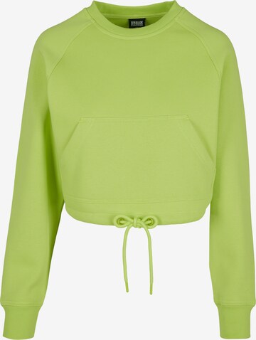 Urban Classics Sweatshirt i gul: forside