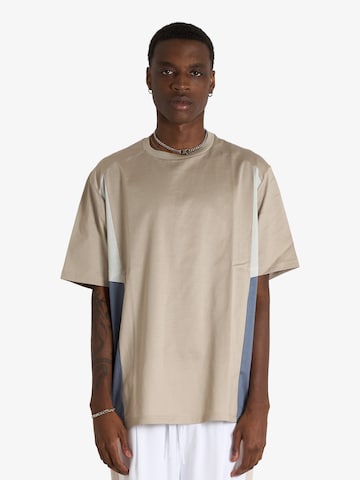 T-Shirt LOW BRAND en beige : devant