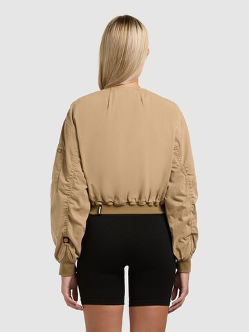 Veste mi-saison khujo en beige