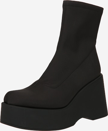 Bottines 'SILO' ALDO en noir : devant