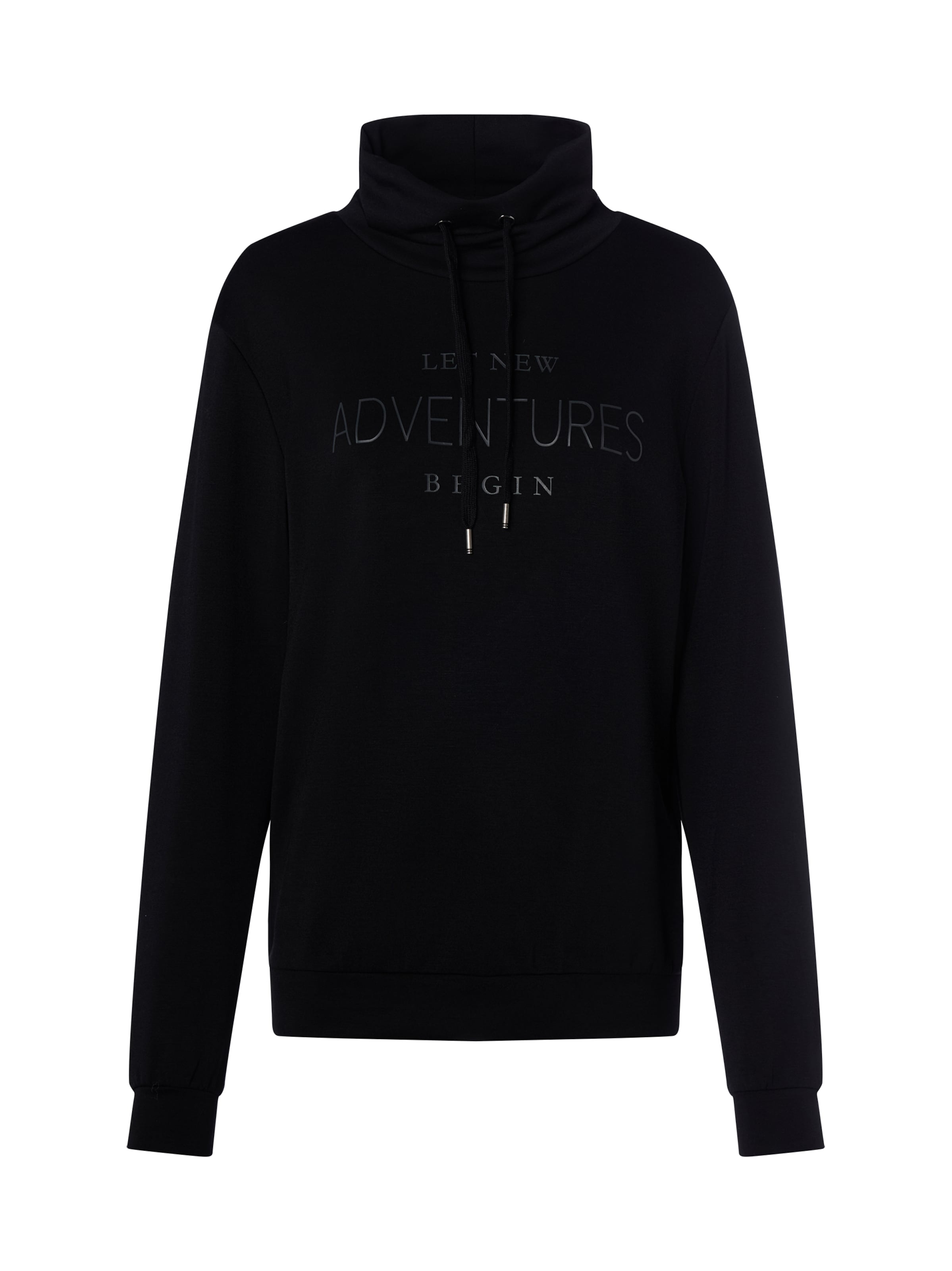 Soyaconcept Sweatshirt 'Banu 248' in Zwart: voorkant