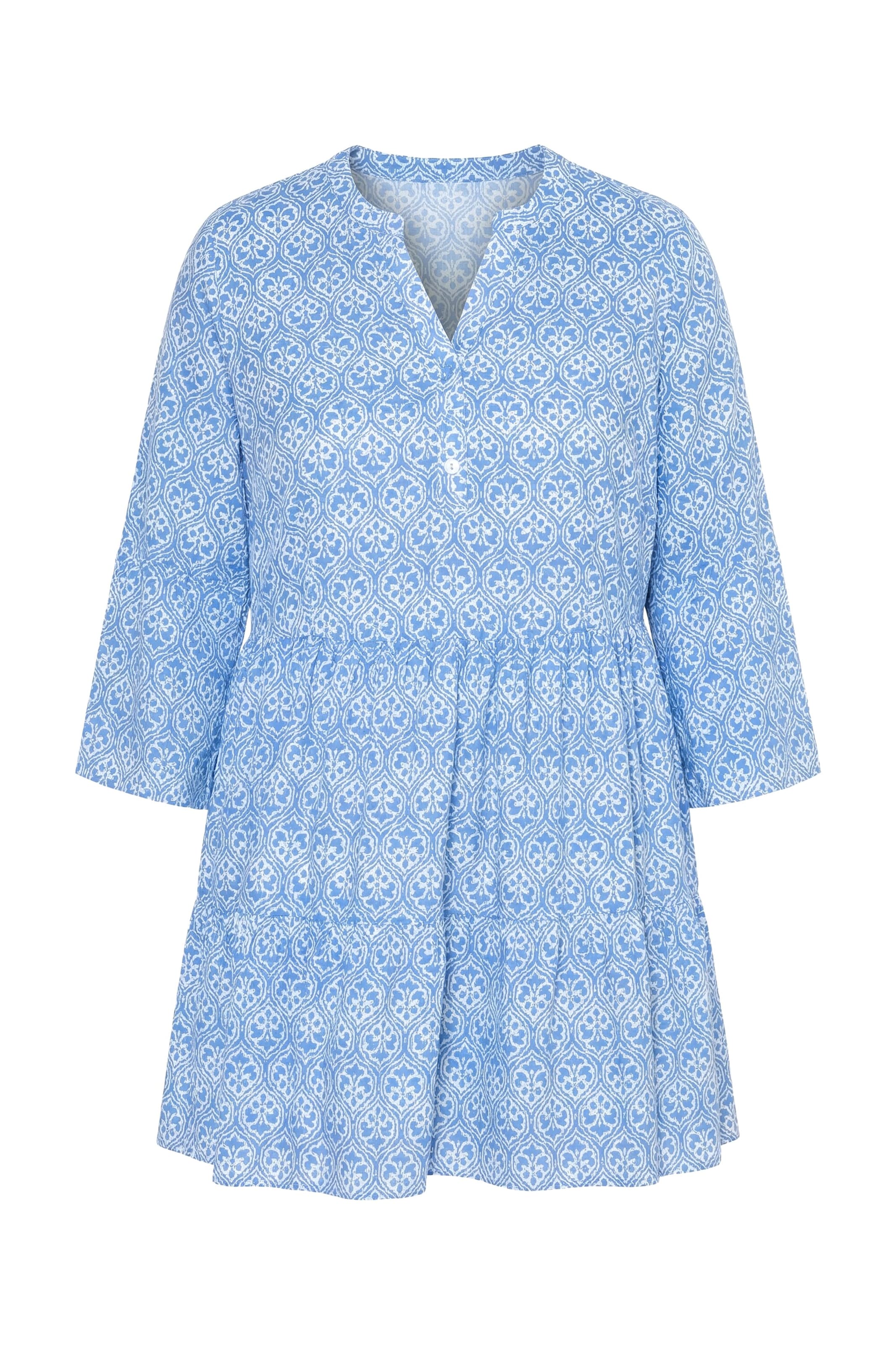 Angel of Style Tunic in Blue: front