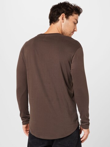 JACK & JONES Shirt 'Noa' in Braun