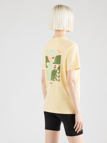 COLUMBIA Λειτουργικό μπλουζάκι 'Boundless Beauty' σε κίτρινο: μπροστά