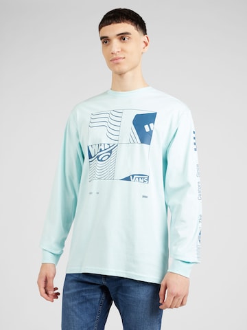 VANS Shirt 'TRANSFIXED' in Blauw: voorkant