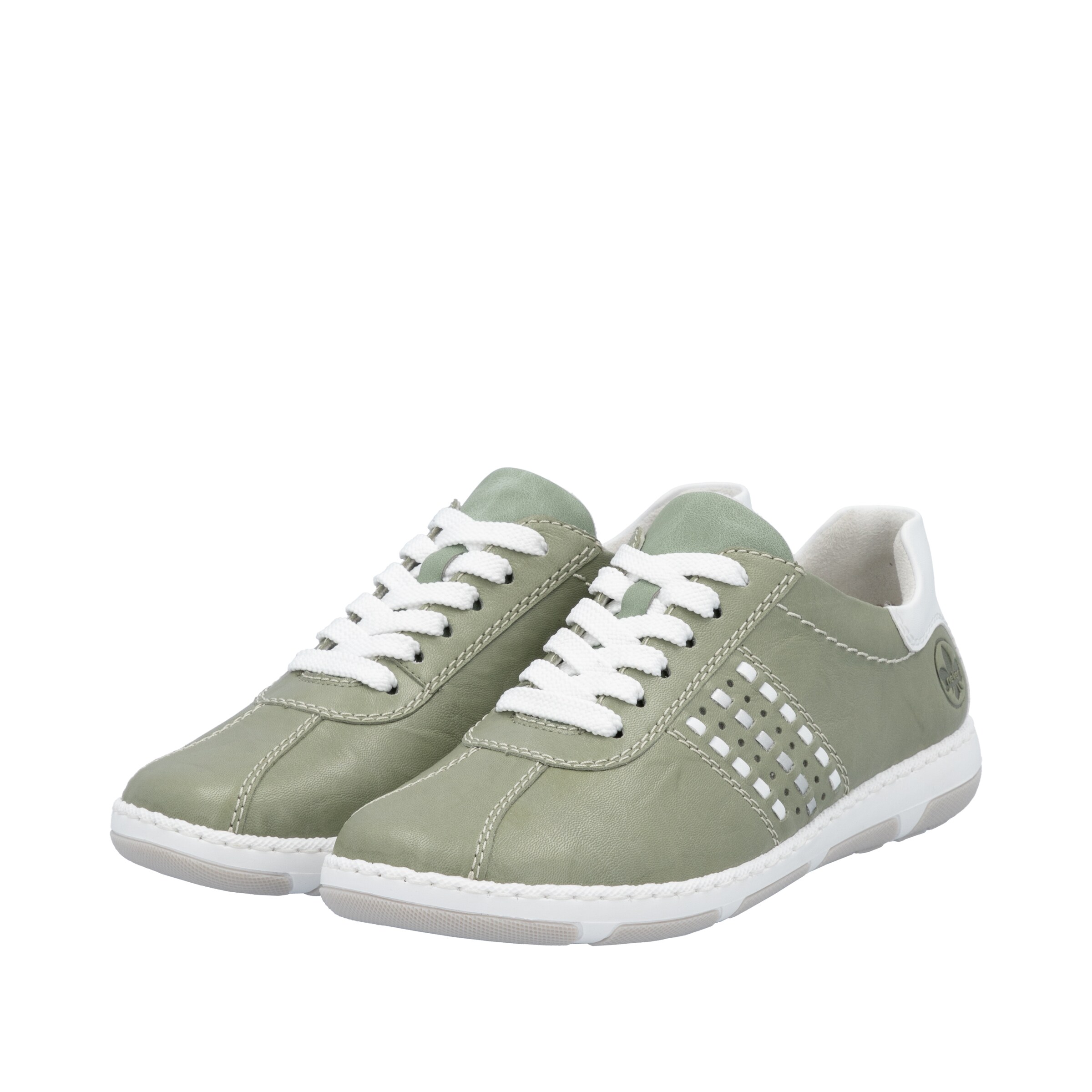Sneaker bassa di Rieker in verde