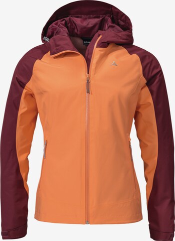Schöffel Outdoor jacket 'Wamberg' in Orange: front