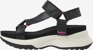 Pepe Jeans Sandals 'VENUS ACE' in Black: front