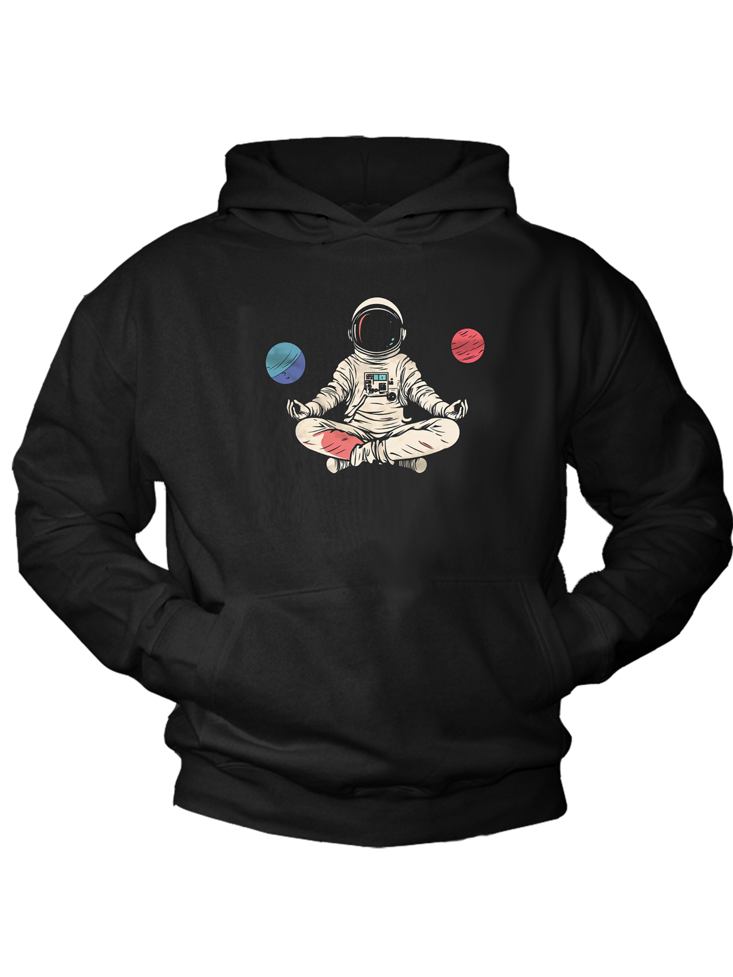 MAKAYA Sweatshirt‌‌‌‌‌‌‌ in Schwarz: Vorderseite