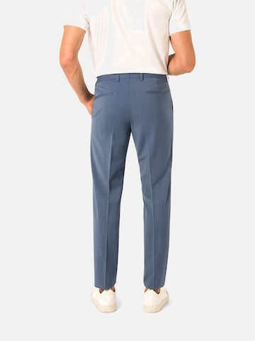 BENVENUTO Slim fit Suit 'Salvi-Lago' in Blue