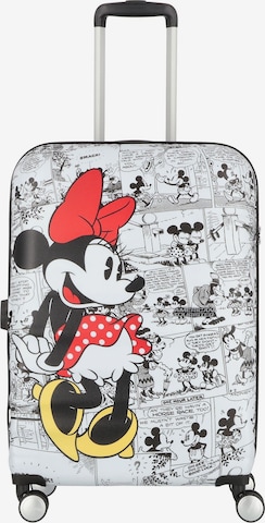 American Tourister Trolley 'Wavebreaker Disney' in Weiß: Vorderseite