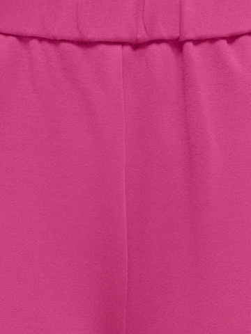 KIDS ONLYLoosefit Hlače 'POPTRASH' - roza boja