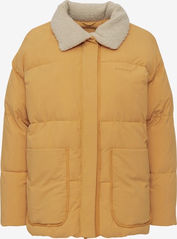 mazine Winter Jacket ' Twig Puffer Jacket ' in Orange: front