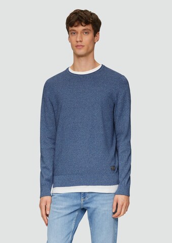 Pull-over s.Oliver en bleu : devant