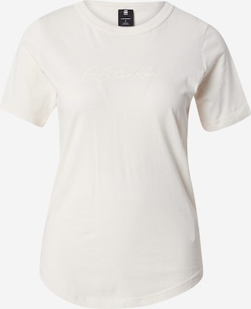 G-Star RAW - Camiseta en beige: frente