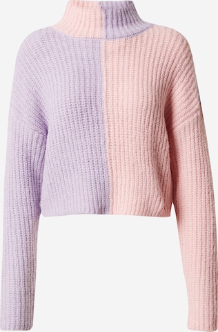 ONLY Sweater 'HEDDA' in Purple: front