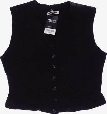 JIL SANDER Vest in XL in Black: front