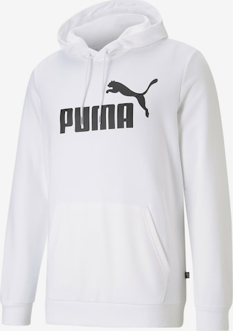 PUMA Sportsweatshirt 'Essentials' in Weiß: predná strana