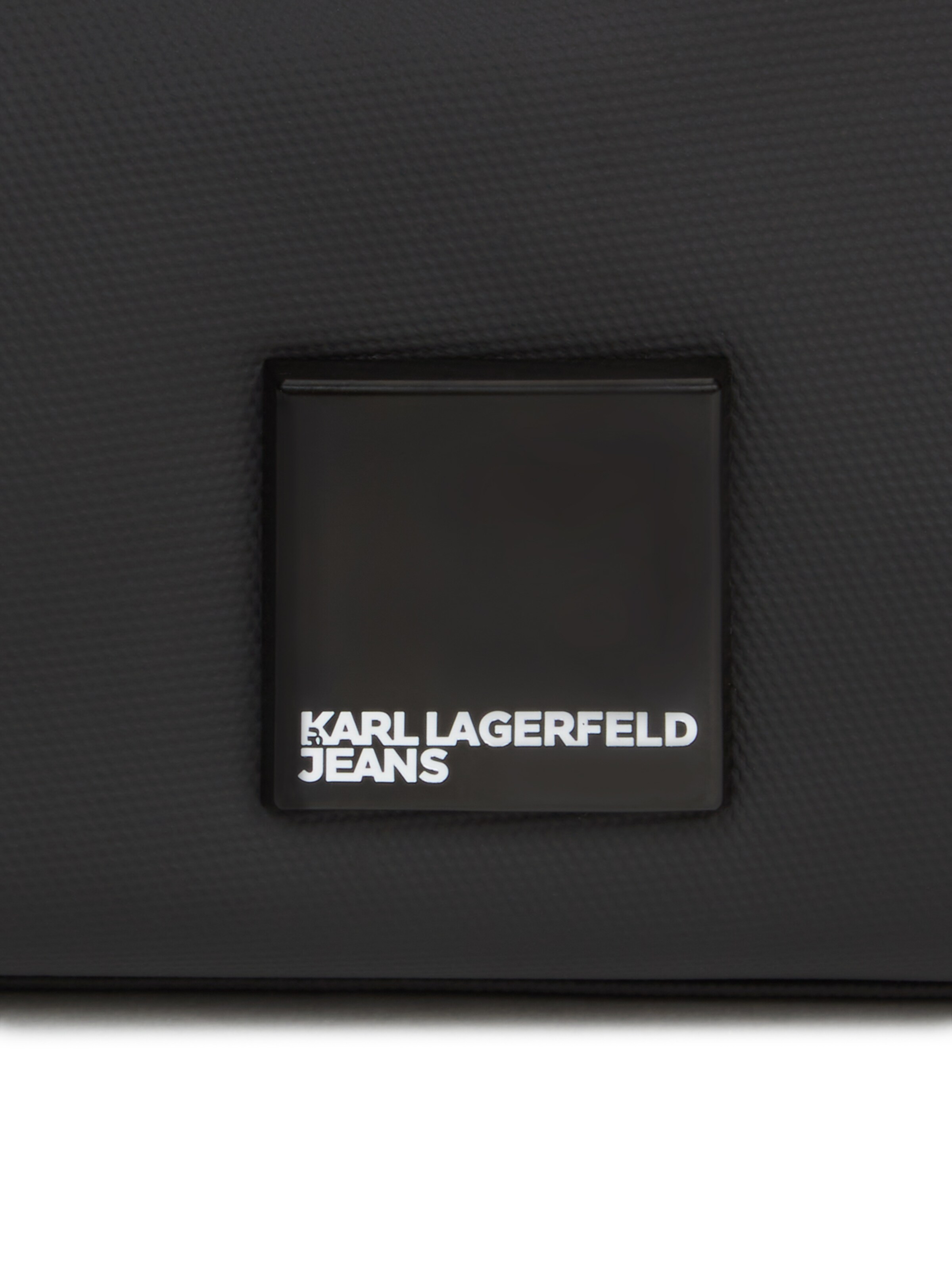 KARL LAGERFELD JEANS Toaletní taška ' VENTURE ' – černá