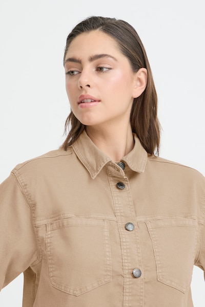 Pulz Between-season jacket 'PZRosita' in Chamois, Item view