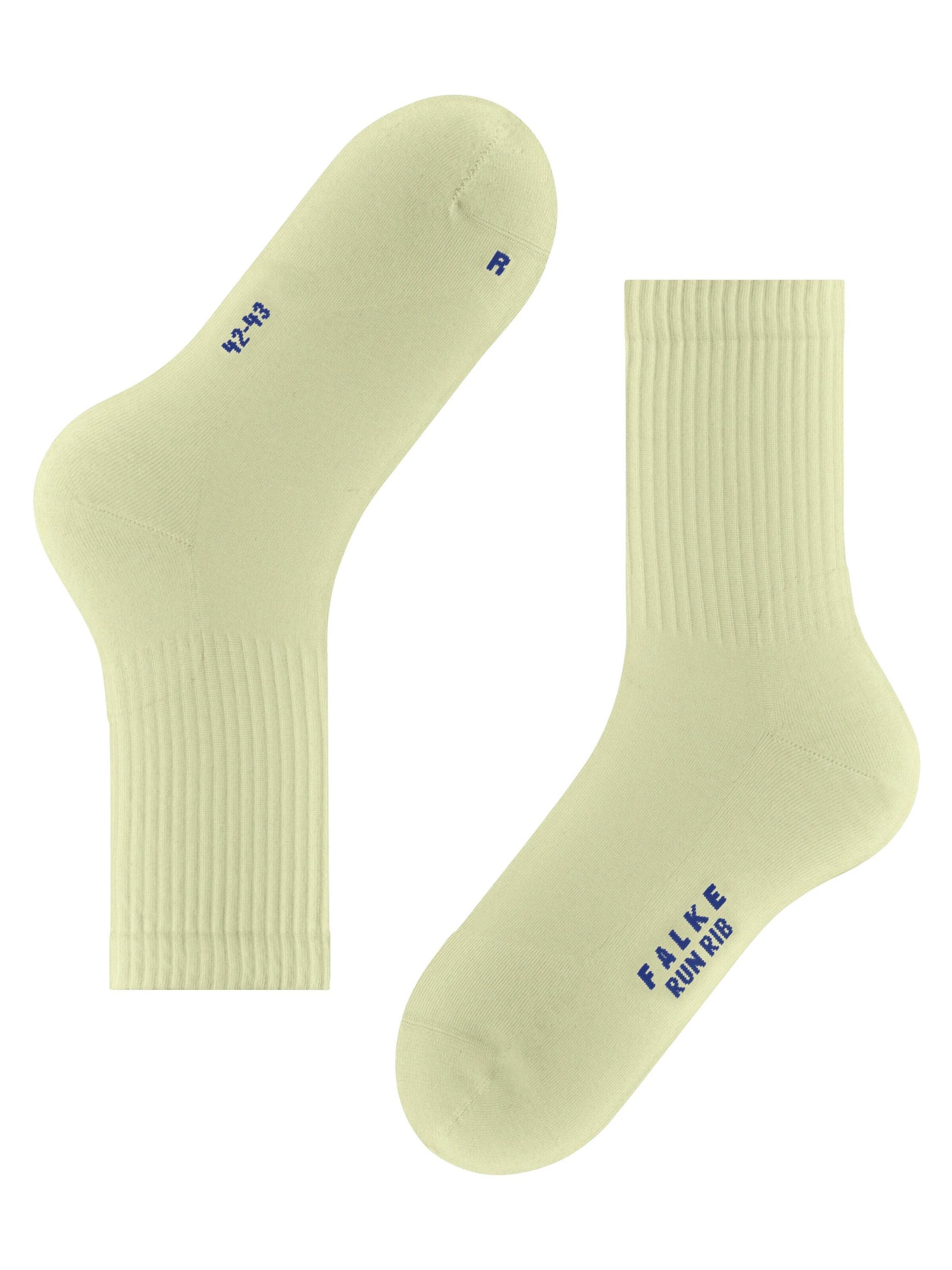 FALKE Socken 'Run Rib Crew'‌‌‌‌‌‌‌ in Gelb