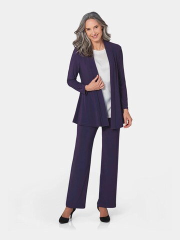 Goldner Blazer in Lila