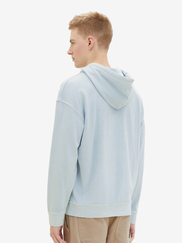 TOM TAILOR DENIM Sweatshirt i blå