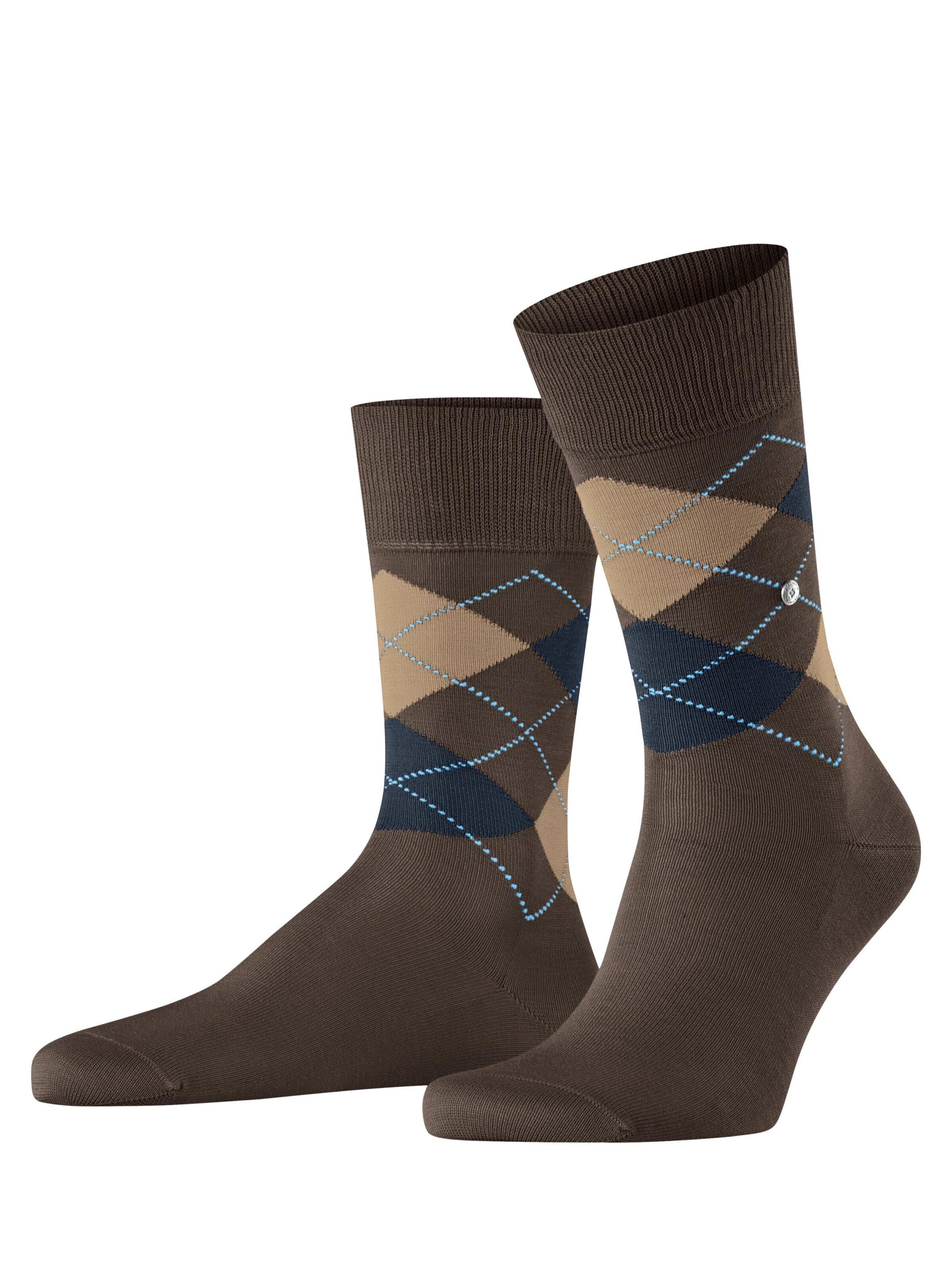 BURLINGTON Socken 'Manchester'‌‌‌‌‌‌‌‌‌‌ in Braun: Vorderseite