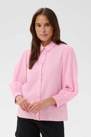 Chemisier 'Penelope' Kaffe en rose : devant